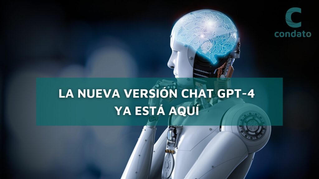La nueva versión CHAT GPT-4 ya está aquí